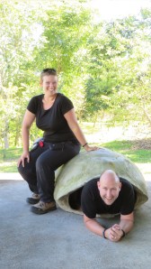 Josh and Jo. The turtle life.