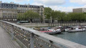 Lovelocks on Bridge, Paris