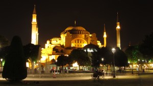 Hagia Sofya by night