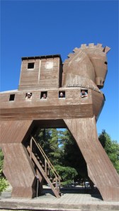 (modern) Trojan Horse at Troy